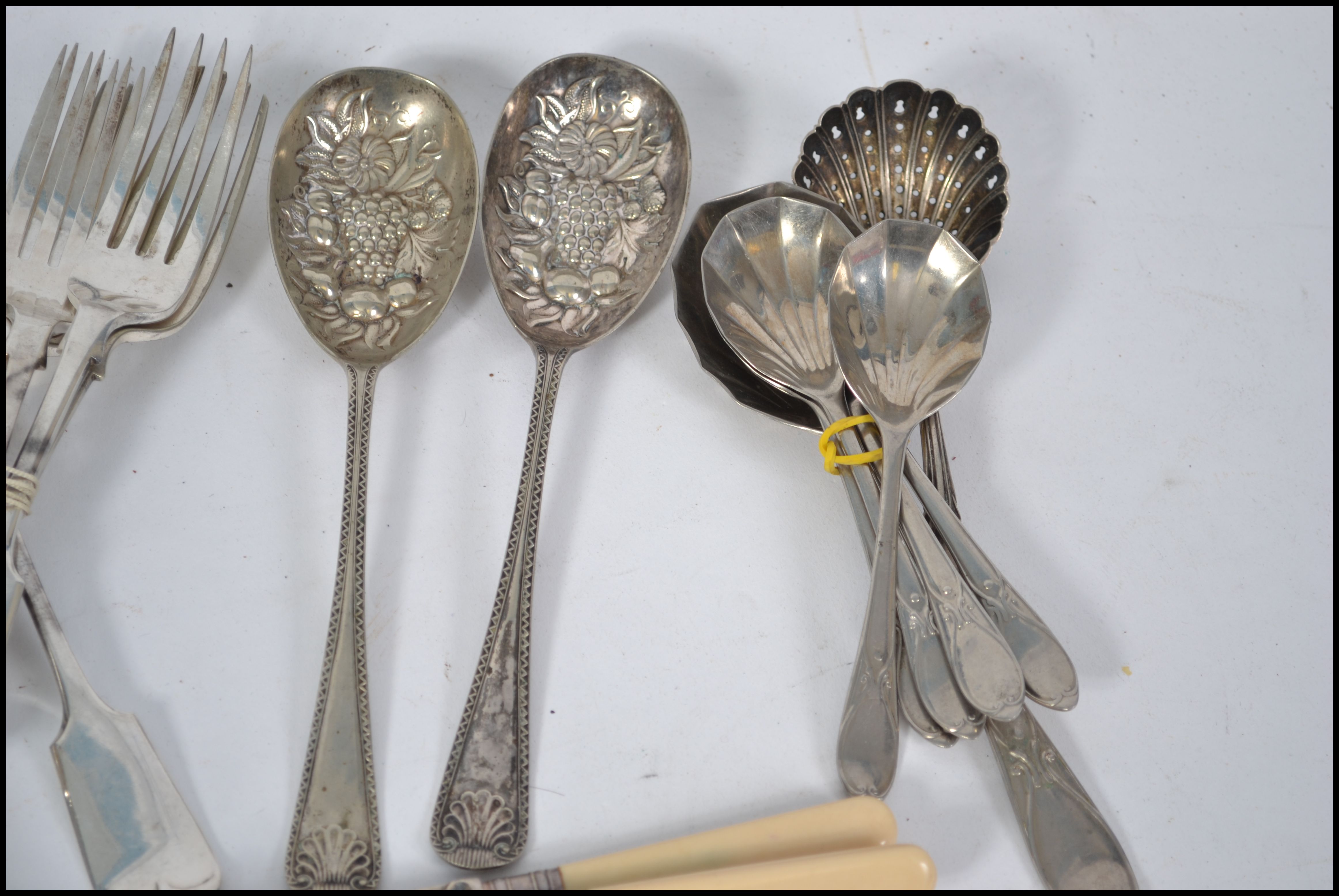 A good collection of silver plated and Continental - Image 3 of 4