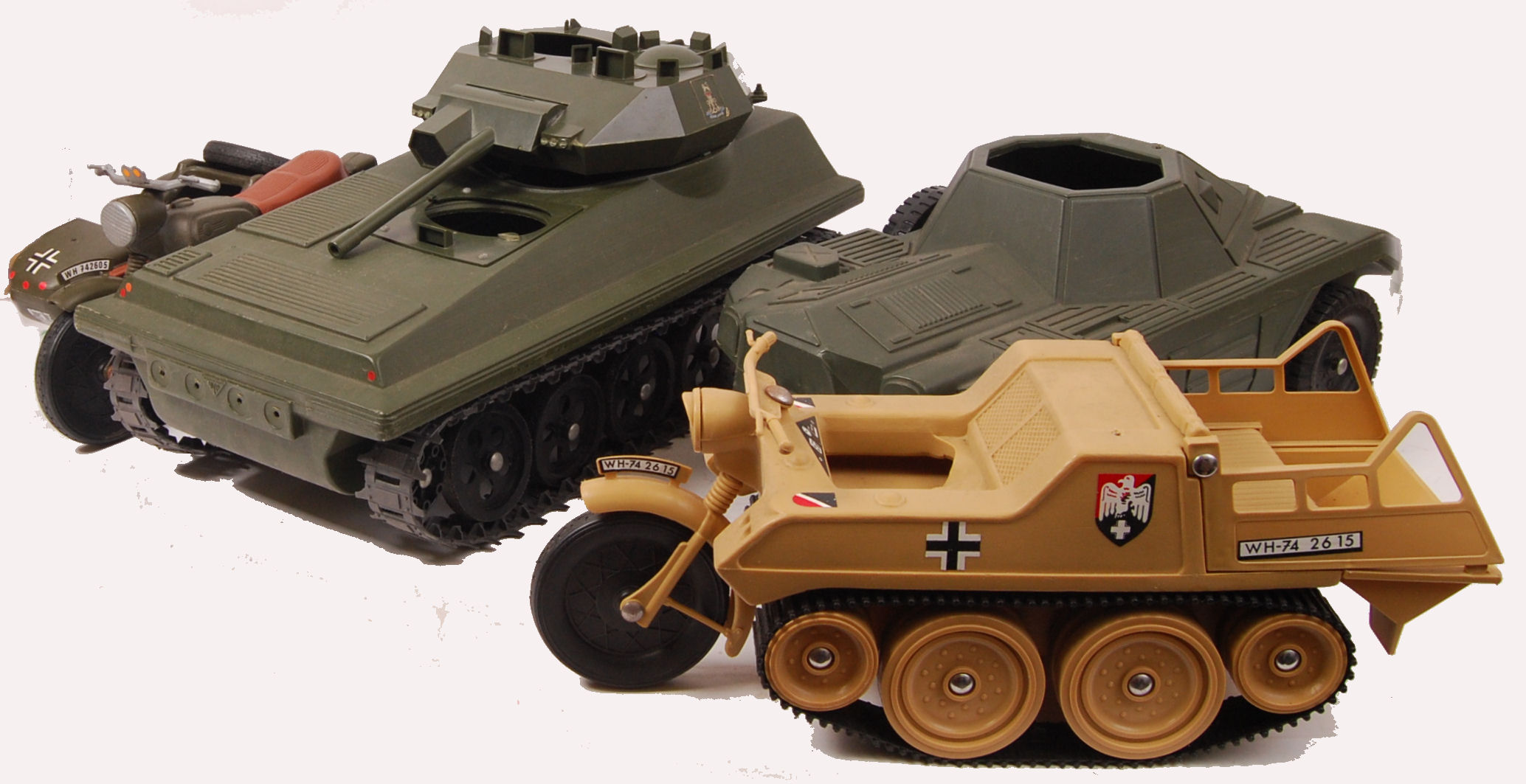 ACTION MAN VEHICLES