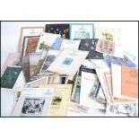 A large collection of mostly 1980s Auction catalogues to include Christies, Bonhams, Wallis and