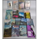A collection of exploration / mountaineering related books, to include; Survival Count (Moffat,