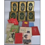 A collection of antique and vintage books. To include volumes 1-4,6&7 of Universal Geography with