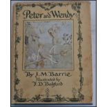 Peter and Wendy, Peter Pan; J M Barrie. Published by Hodder and Stoughton, UK. Early variation (