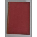 Snow Edgar. Red Star Over China, first edition book. 1937, London. Red cloth boards with gilt titles