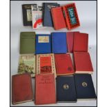 A collection of antique and vintage books, mostly fiction, to include some first editions;