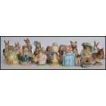 A collection of Beatrix Potter Peter Rabbit cerami