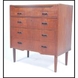 A mid century believed Danish chest of drawers bei