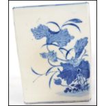 A believed 19th century Oriental blue and white ce