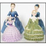 A collection of figurines to include Royal Doulton