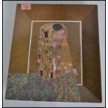 Gustav Klimt; An unusual decorative tray depicting