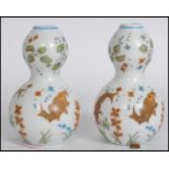 A pair of believed 19th century Oriental ceramic s