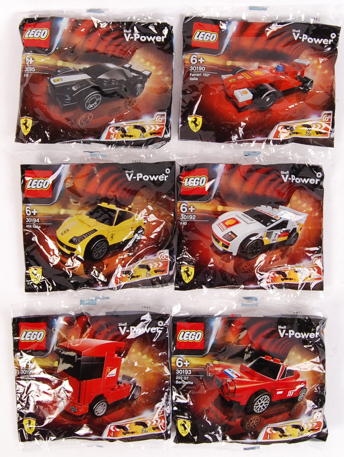 LEGO SHELL V-POWER POLYBAGS
