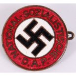 NSDAP ENAMEL PIN BADGE