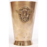 GERMAN BRASS BEAKER