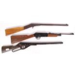 THREE VINTAGE AIR RIFLES