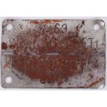 STALAG LUFT I ID PLATE