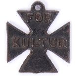 WWI PROPAGANDA IRON CROSS