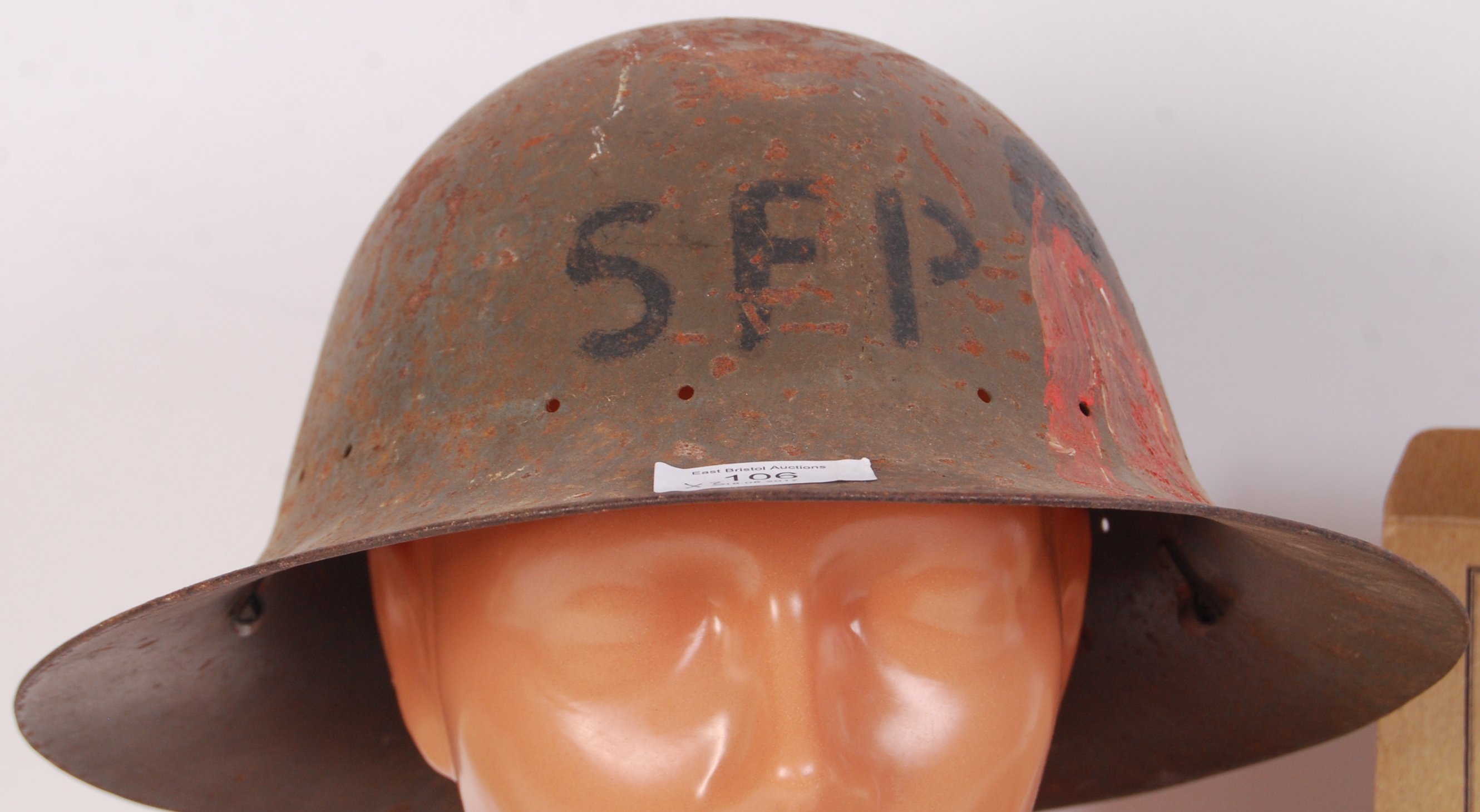 ZUCKERMANN TIN HELMET - Image 2 of 5