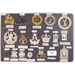 MILITARY CAP BADGES