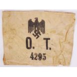 GERMAN AID ORGANISATION ARMBAND