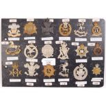 MILITARY CAP BADGES