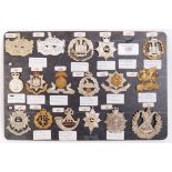 MILITARY UNIFORM BADGES