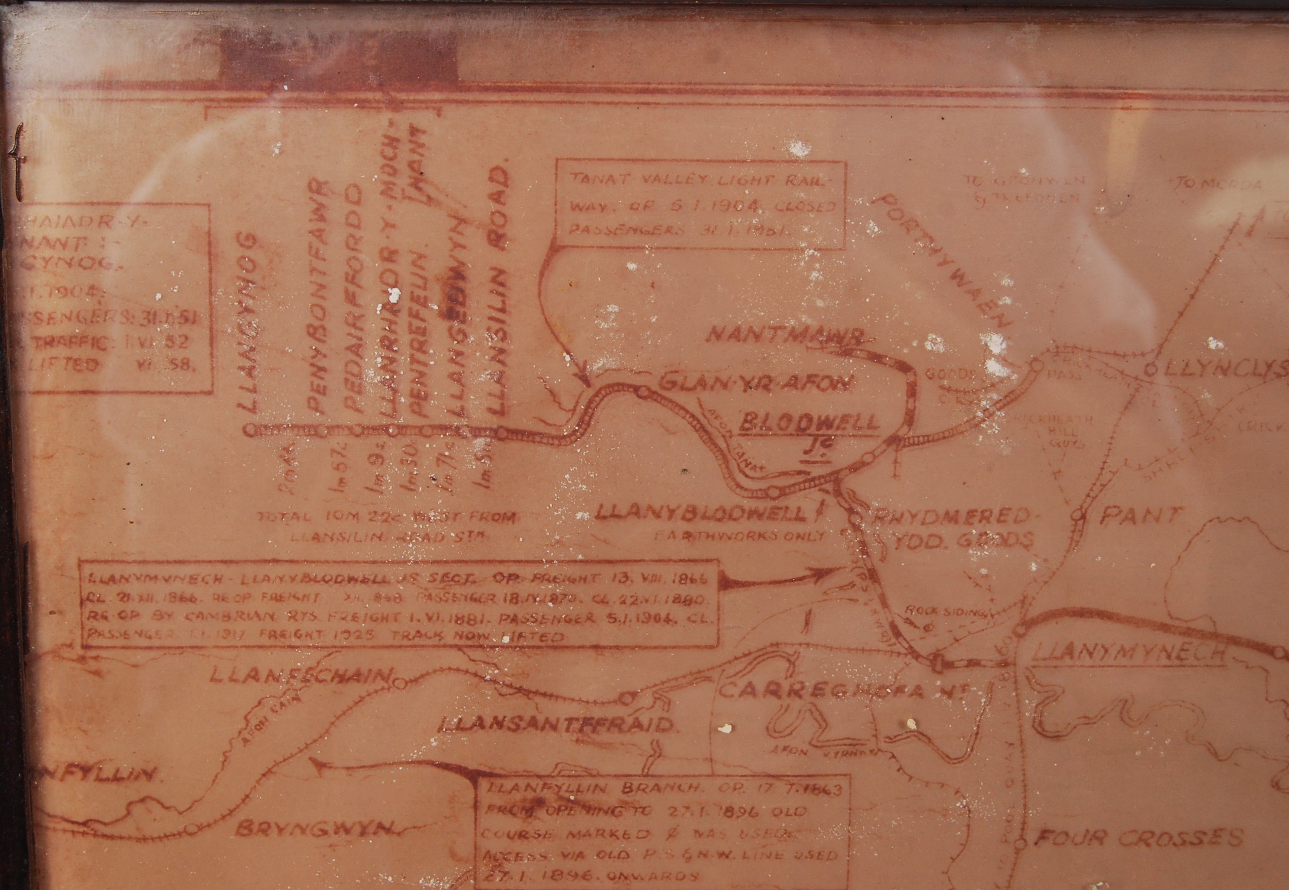 SHROPSHIRE & MONTGOMERYSHIRE RAILWAY MAP - Image 3 of 5