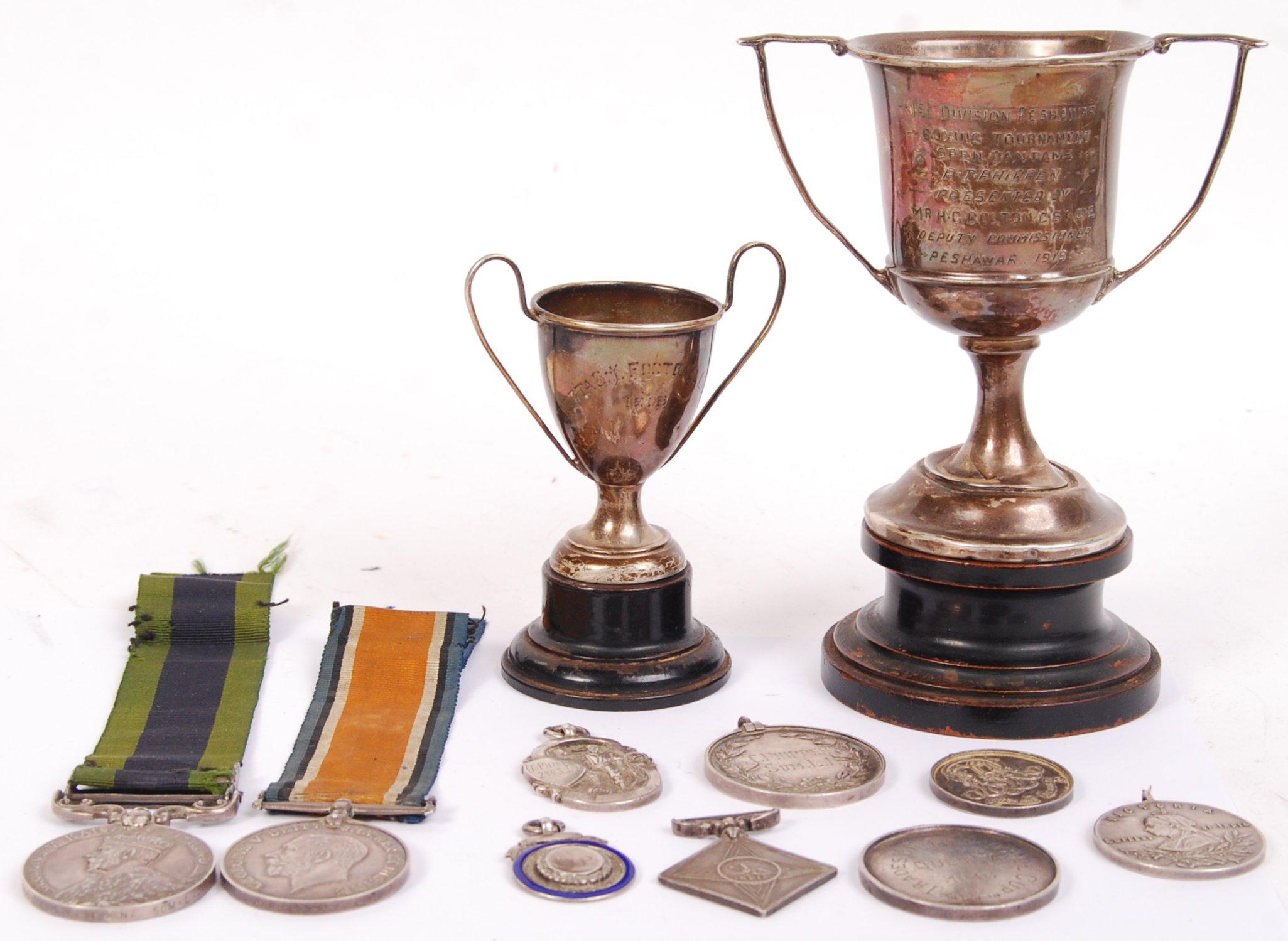 WWI MEDAL GROUP & PERSONAL EFFECTS