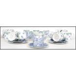 A Villeroy & Boch Gallo deign Switch 3 German tea service consisting of 12 tea cups, 10 coffee mugs,