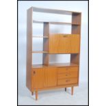 A vintage retro 20th century Schreiber teak wood e