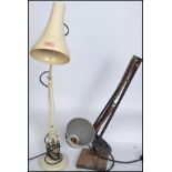 A retro mid century Herbert Terry anglepoise lamp