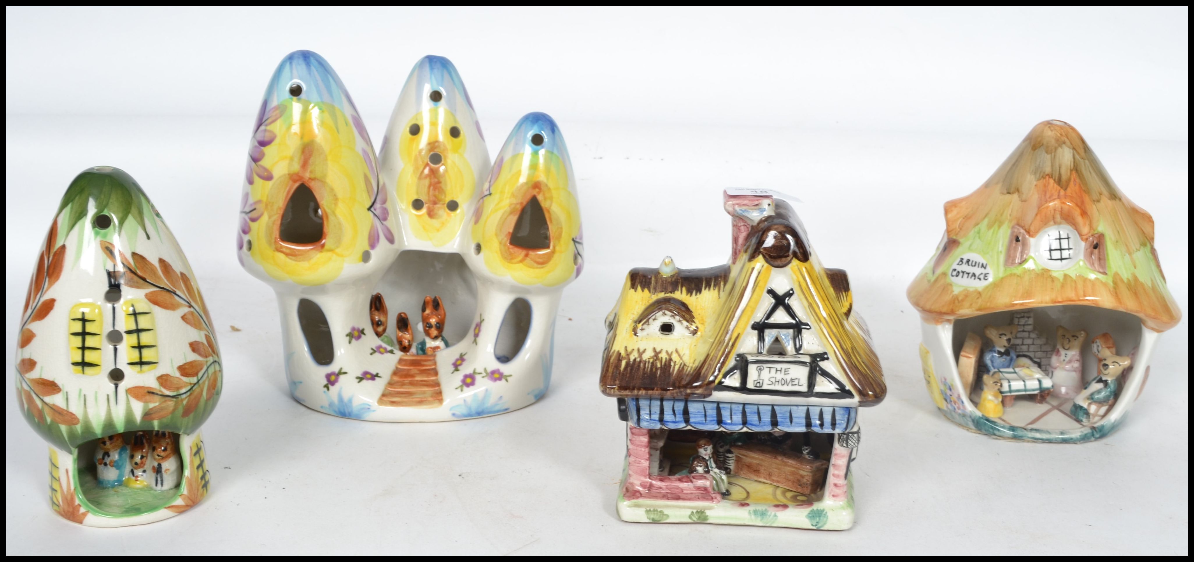 A group of three charming children's bedside night lights by Derrick Fowler together with a - Image 2 of 13