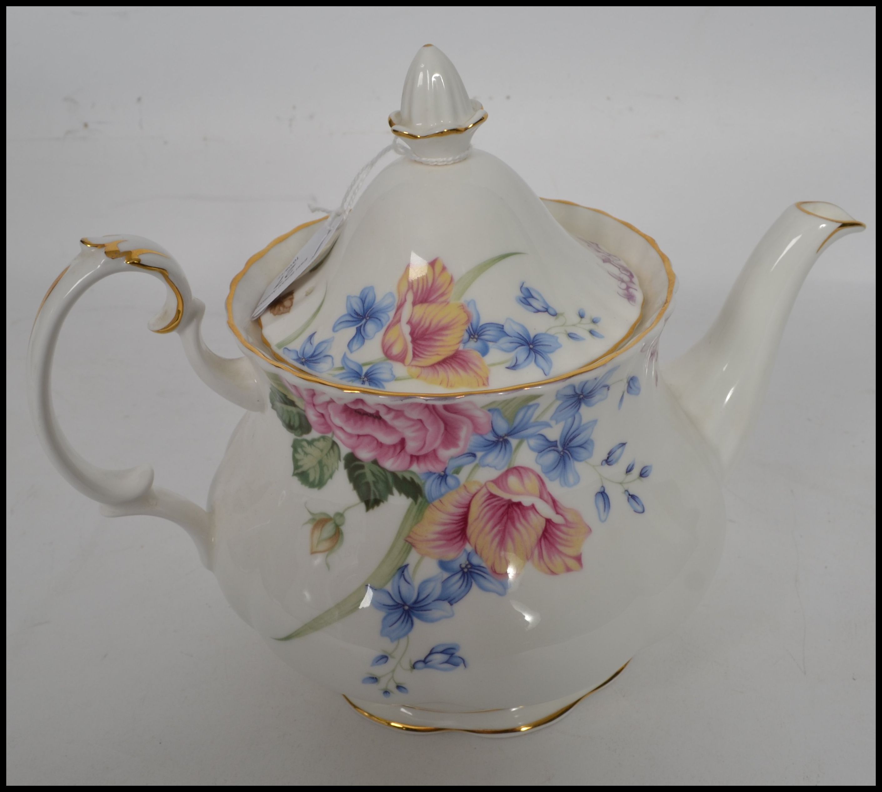 A Royal Albert ' Beatrice ' pattern teapot in a ch - Image 3 of 6