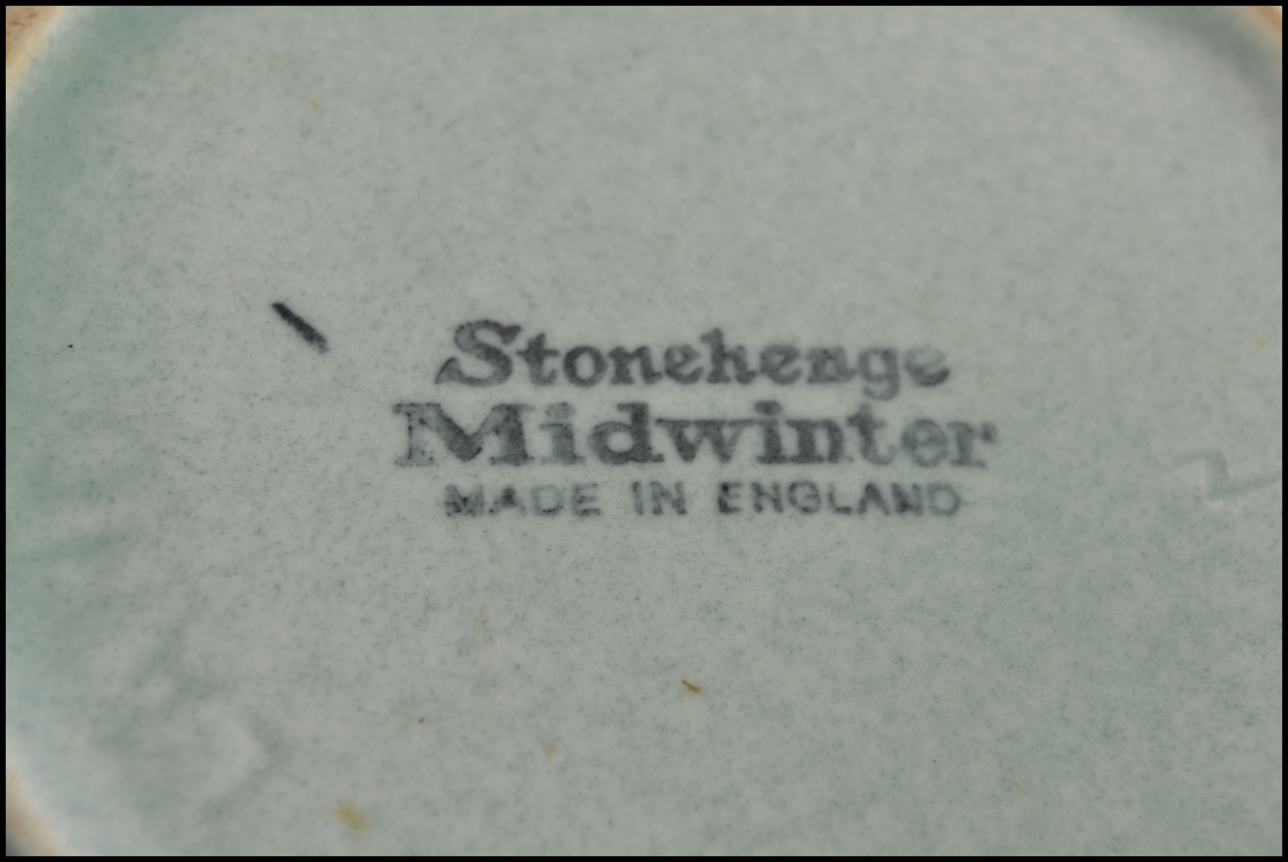 A retro 20th century part dinner and tea service by Midwinter in the Stonehenge pattern finished - Image 7 of 7