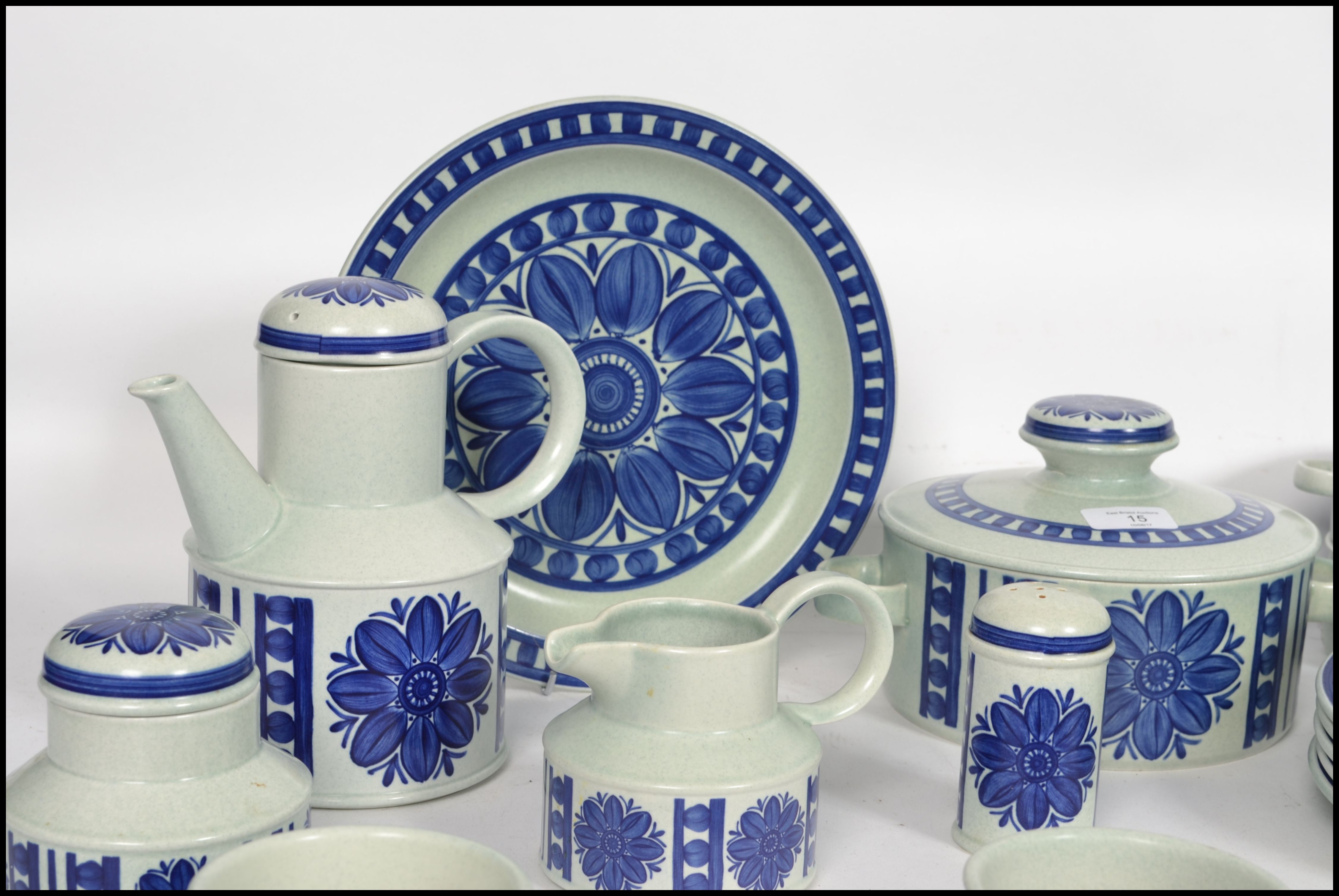 A retro 20th century part dinner and tea service by Midwinter in the Stonehenge pattern finished - Image 2 of 7