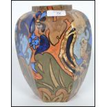 An early 20th century Fredrick Rhead for Burleigh Ware hexagonal vase decorated in the Amstel