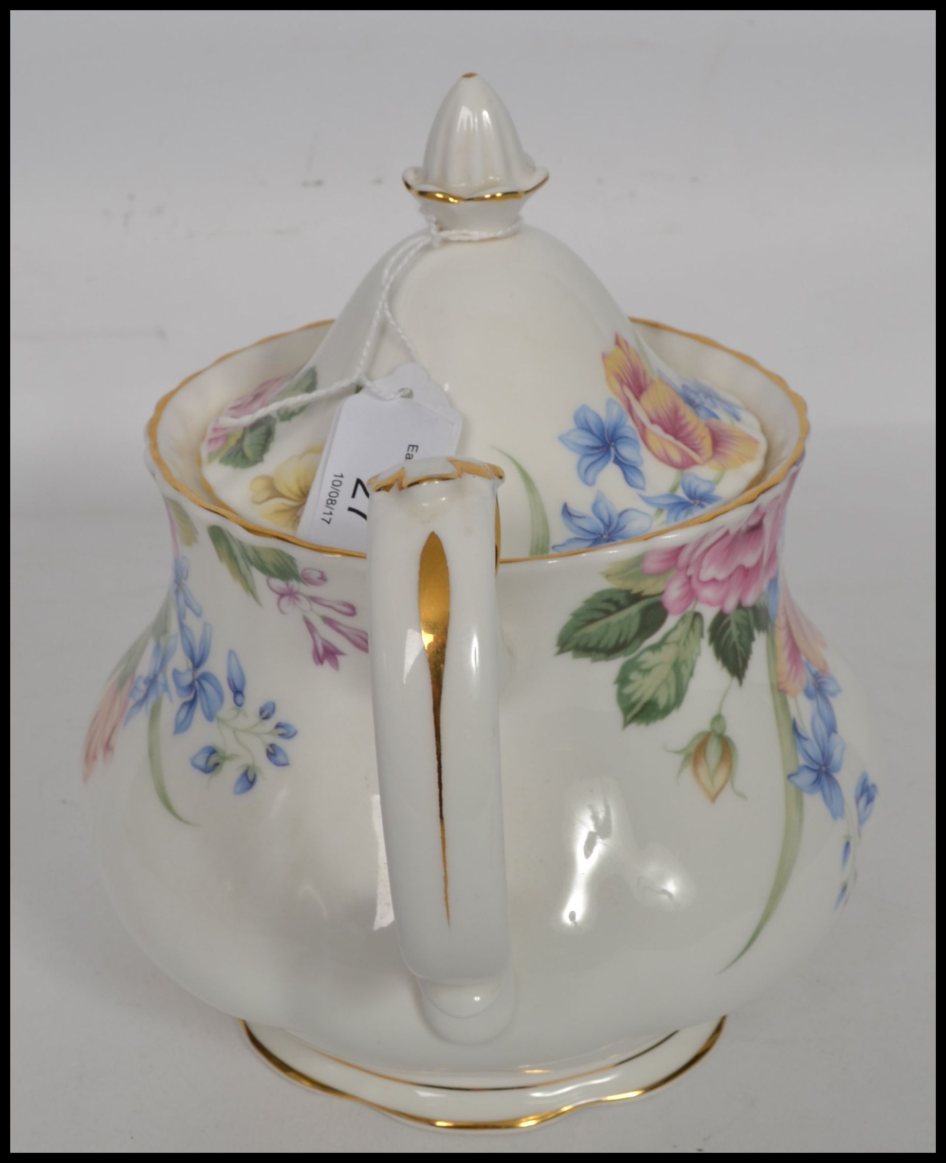 A Royal Albert ' Beatrice ' pattern teapot in a ch - Image 2 of 6