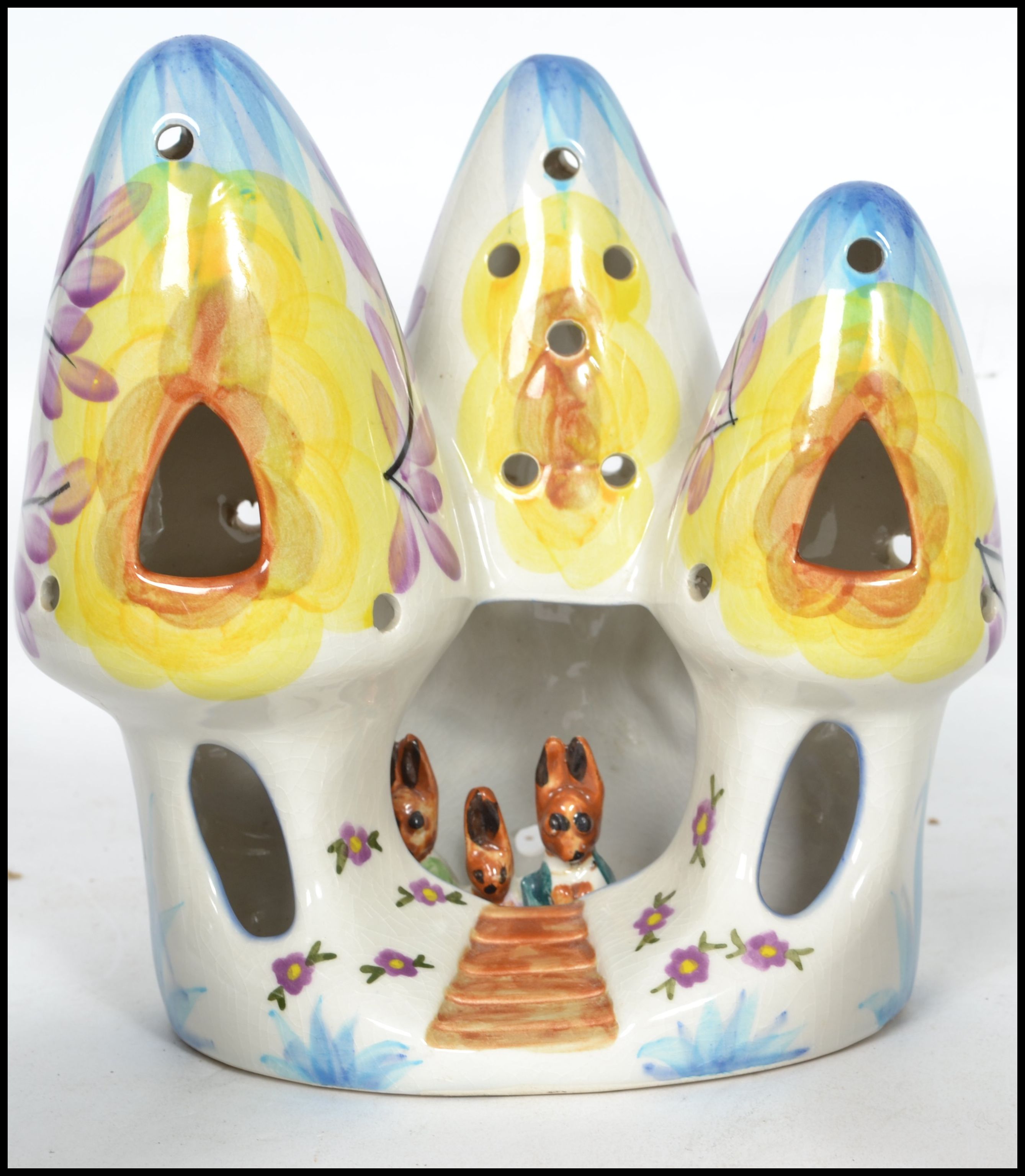 A group of three charming children's bedside night lights by Derrick Fowler together with a - Image 4 of 13