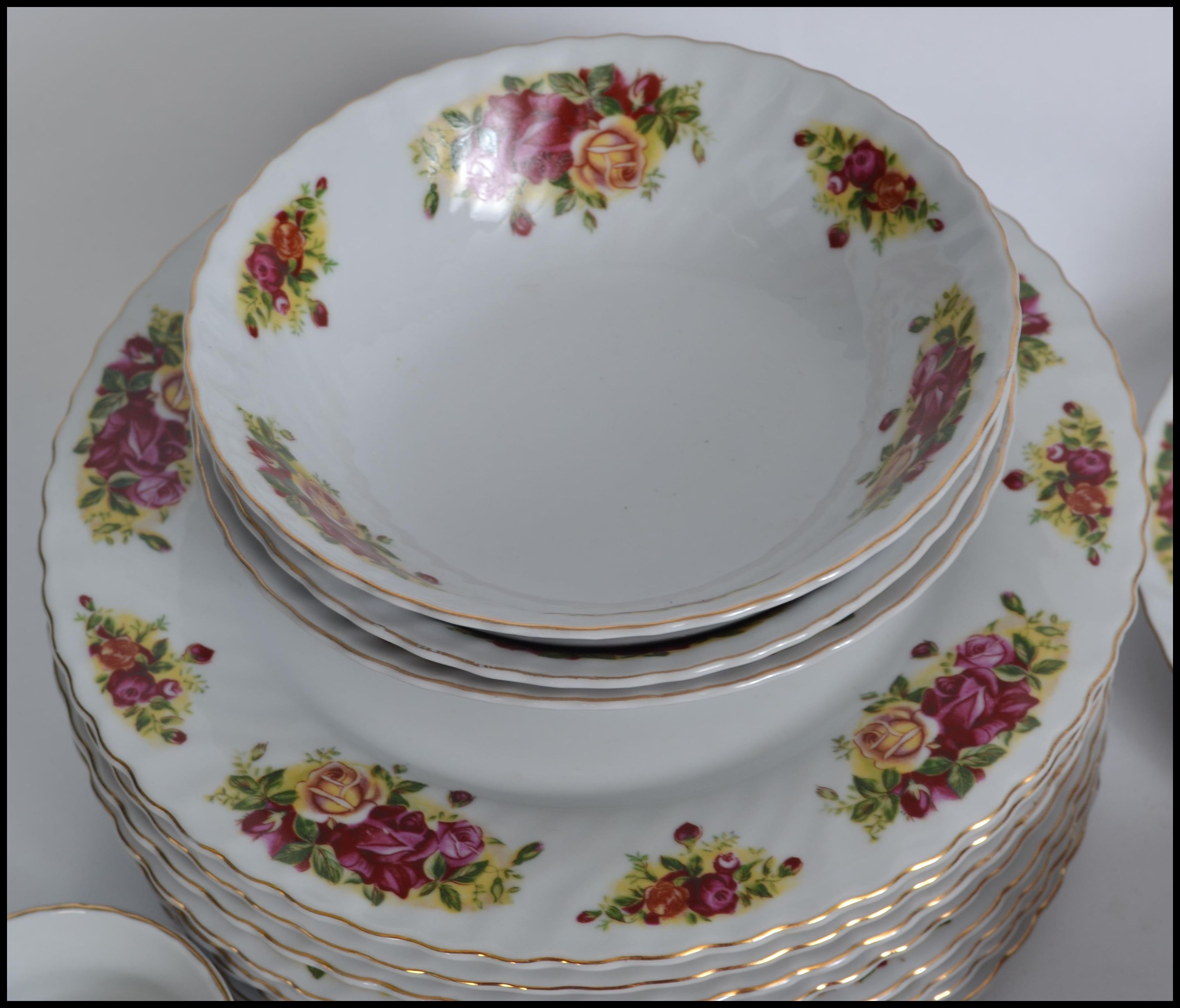 An extensive bone China tea service by Royal Norfo - Bild 5 aus 16