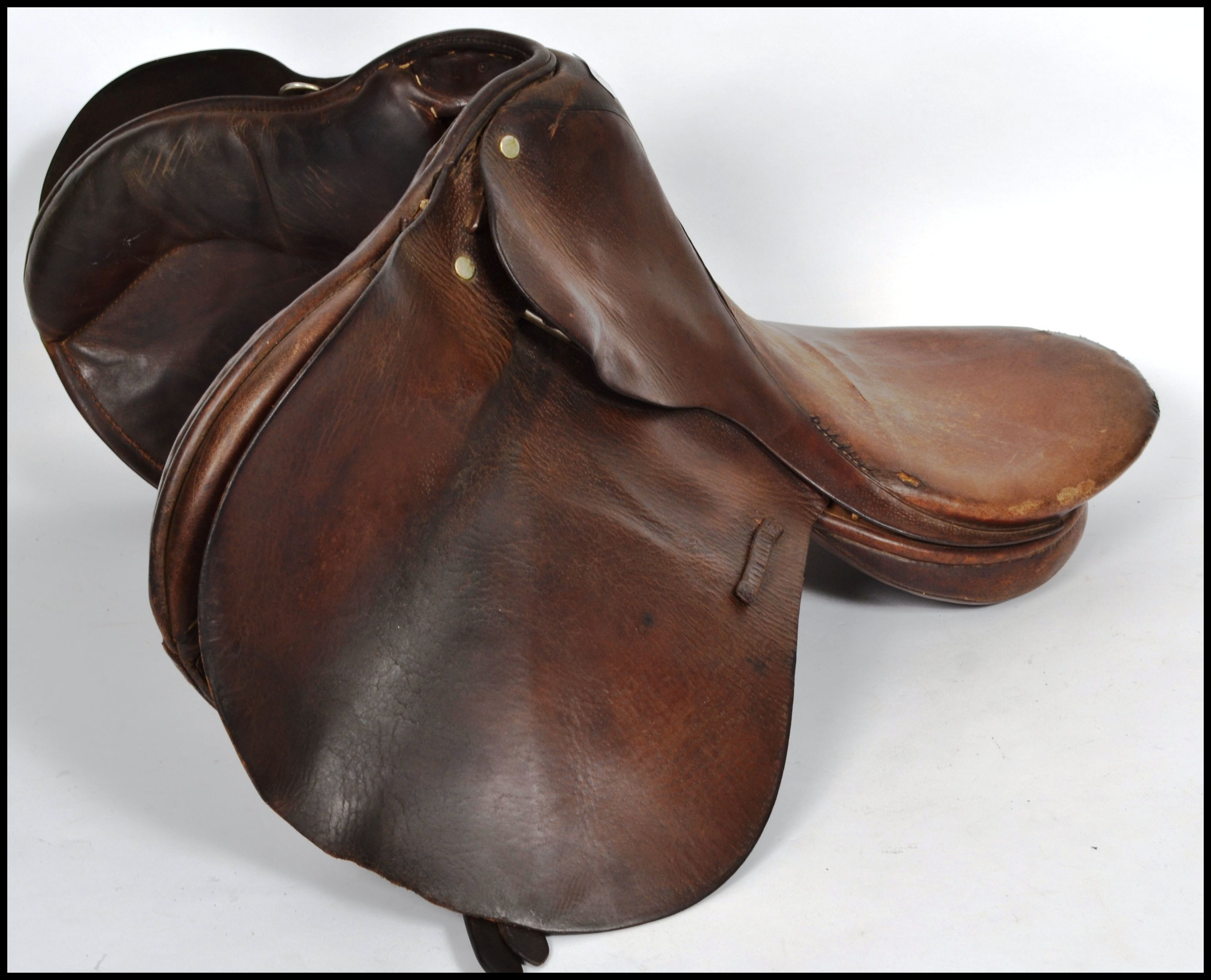 A vintage 20th century English made horse riding s