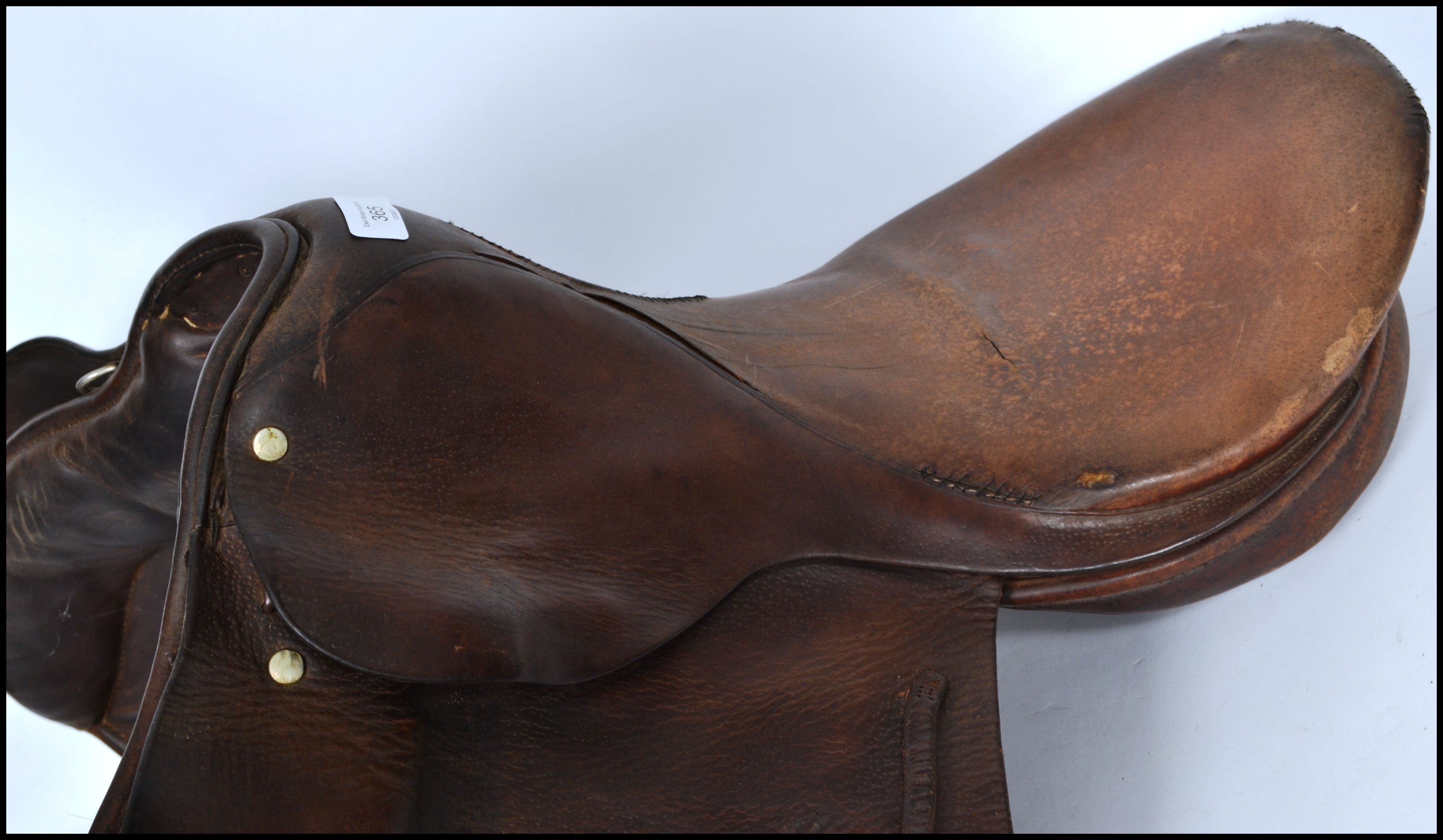 A vintage 20th century English made horse riding s - Image 2 of 4