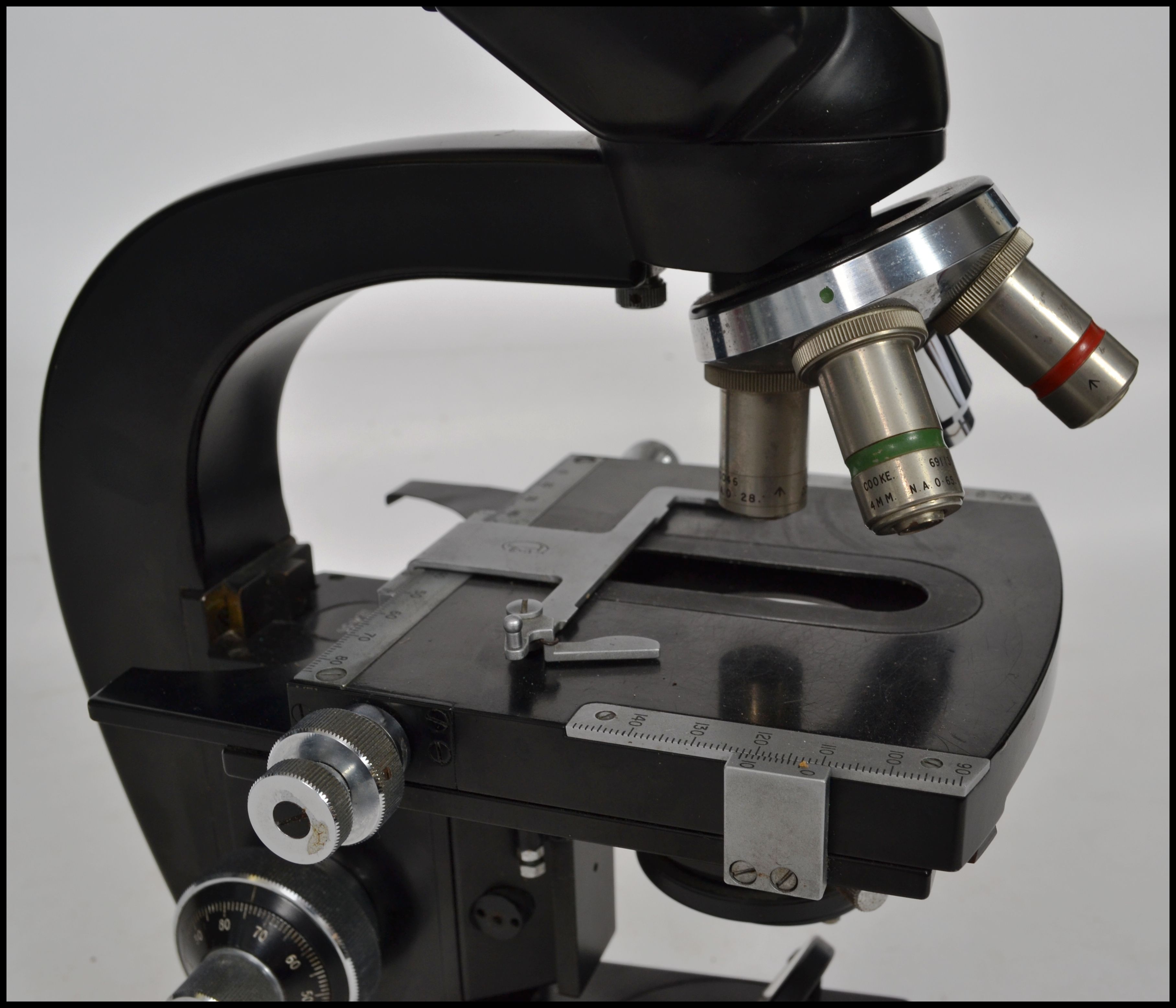 A Ernst Leitz Wetzlar Binocular Microscope,having - Image 4 of 6