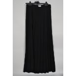 A very collectible black woolen long designer kilt