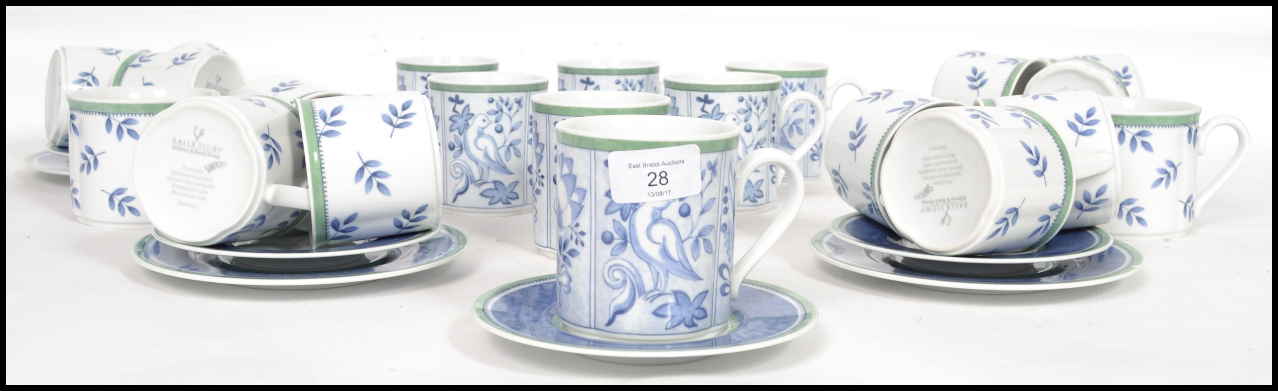 A Villeroy & Boch Gallo deign Switch 3 German tea