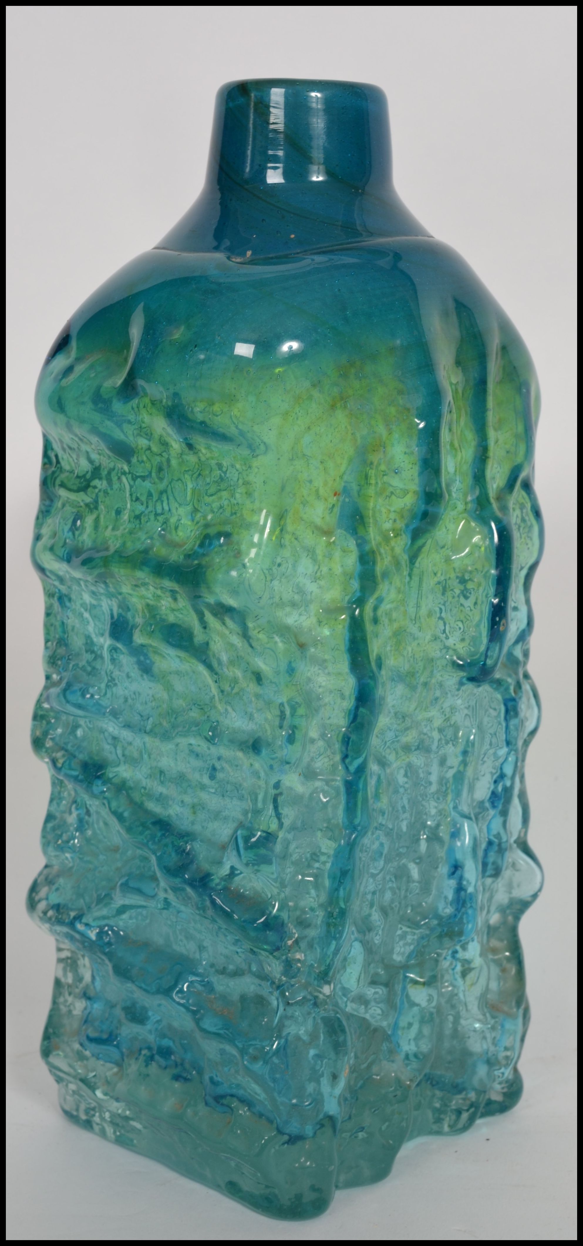 A stunning tall opalescent studio art glass bark e - Bild 3 aus 3