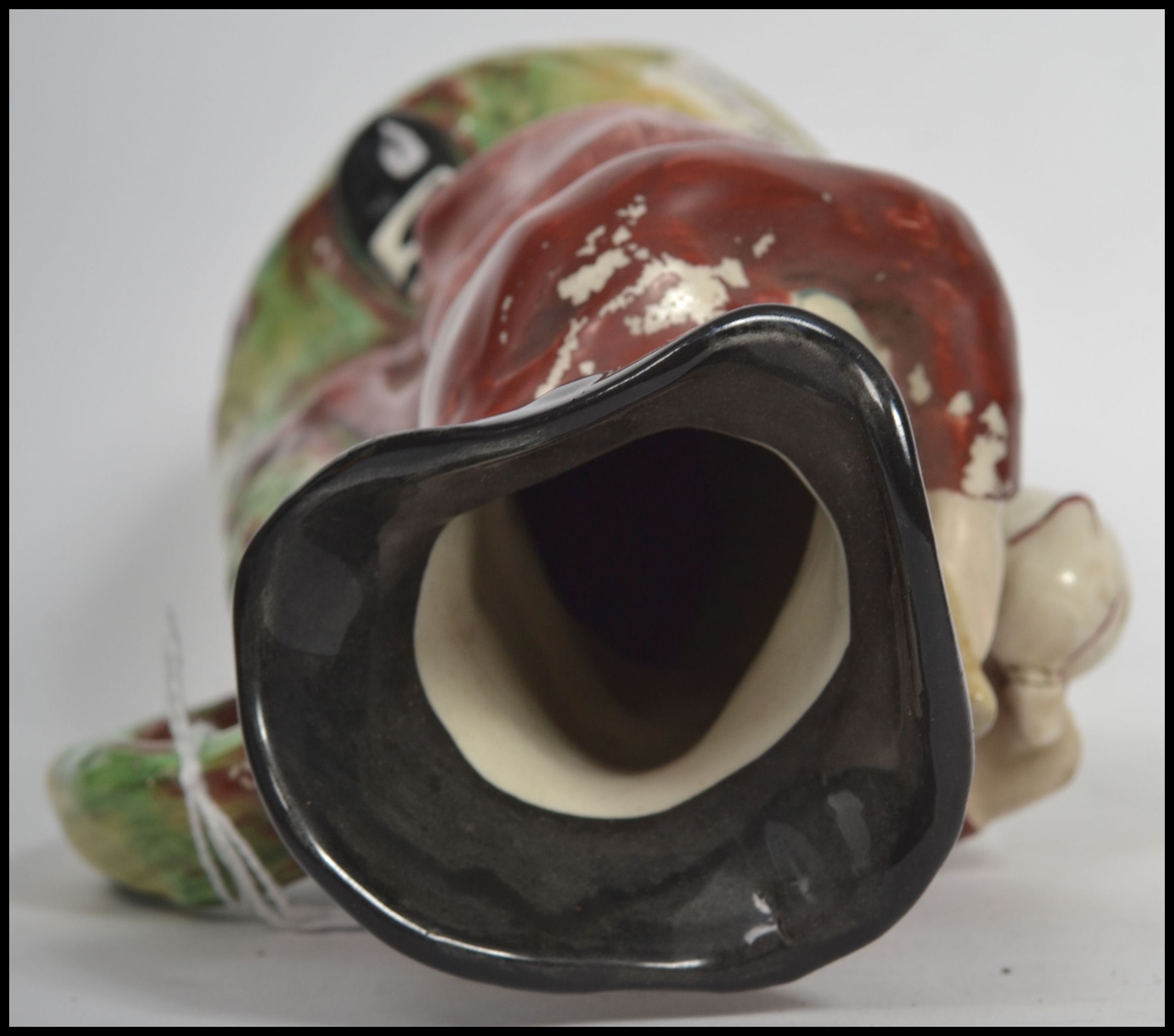 An early 19th century Pratt - type Staffordshire Toby jug of a man in a tricorn hat with pipe and - Image 5 of 5