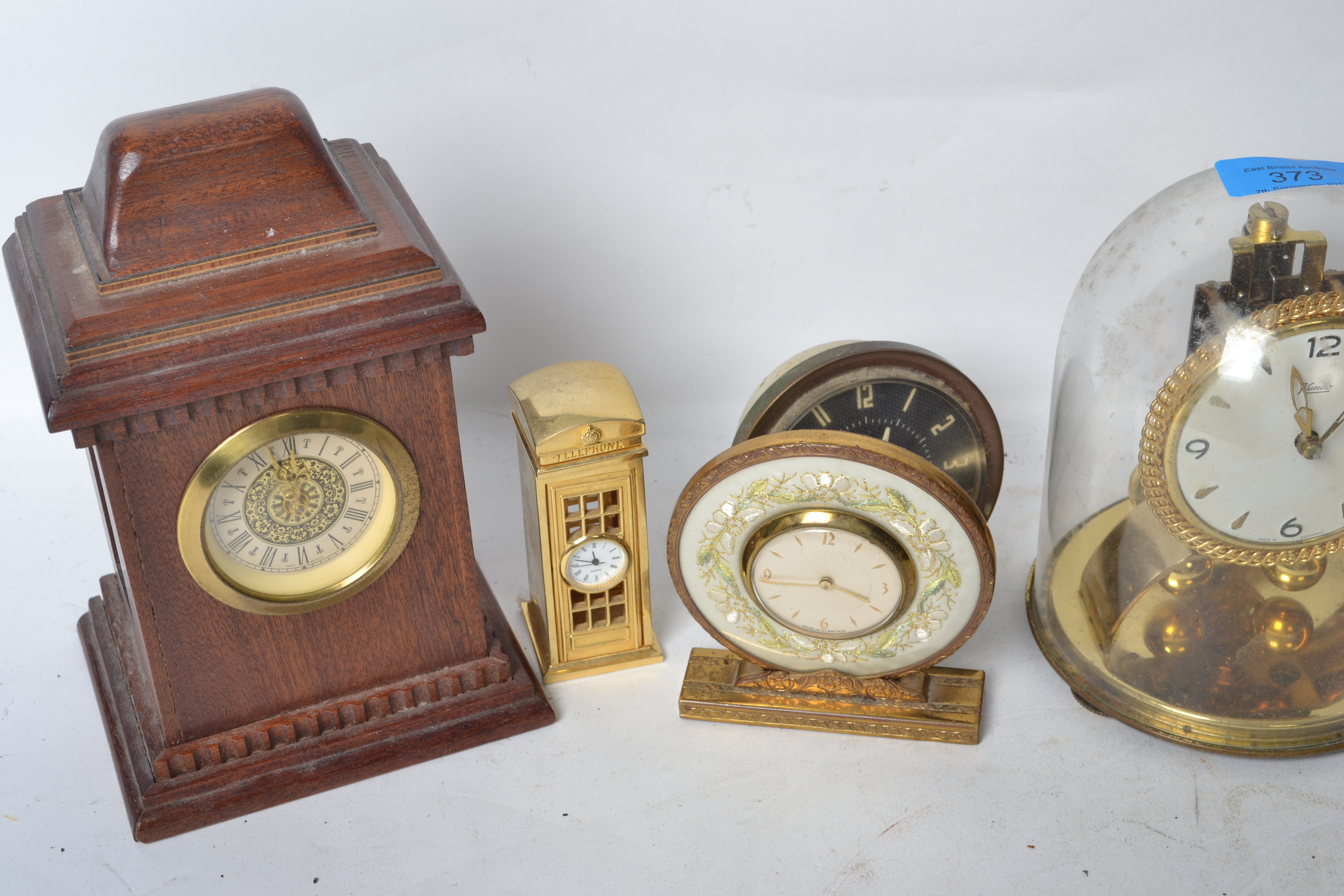 A collection of vintage and retro 20th century clocks to include Cuckoo clocks, travel clocks such - Image 3 of 3
