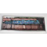 A graffiti urban art print after Bristol Street artist Banksy entitled New Forms 1997  number 1/1