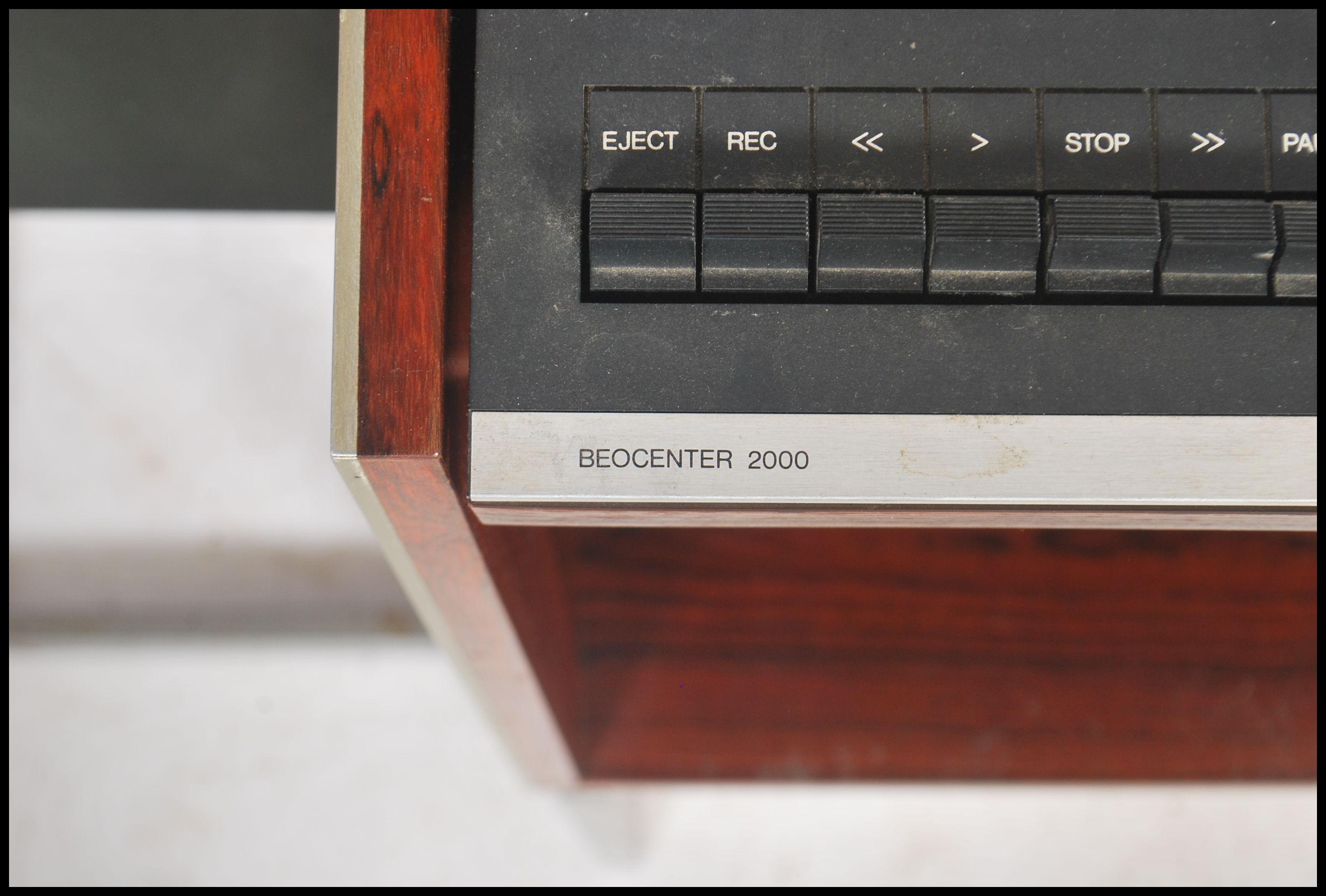 A good Bang & Olufsun 1970's retro hi-fi system set within the rare B&O stand complete with beovox - Image 4 of 6