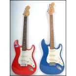 Two vintage electric guitars on being a Cruiser Gr