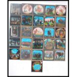 A collection of vintage 20th century glass plate s